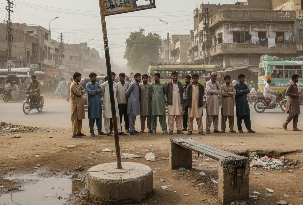 Poor public transport infrastructure in Pakistan